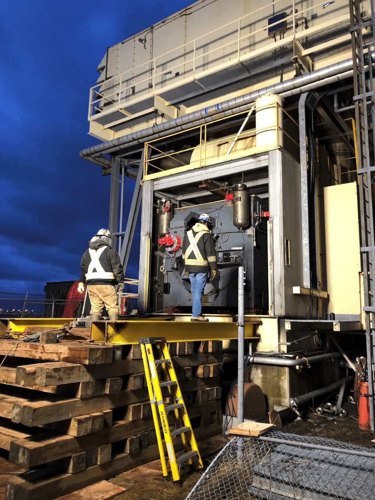 Transalata Toronto, Ontario – Removal of Generator at Power Plant